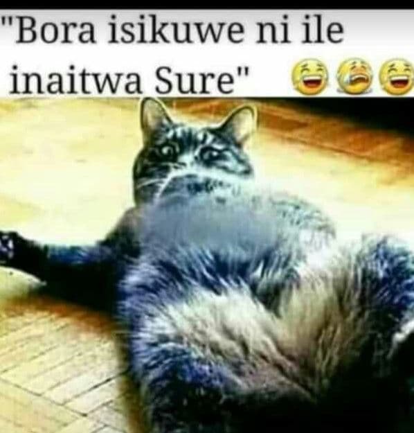 Bora isikuwe ni ile inaitwa sure