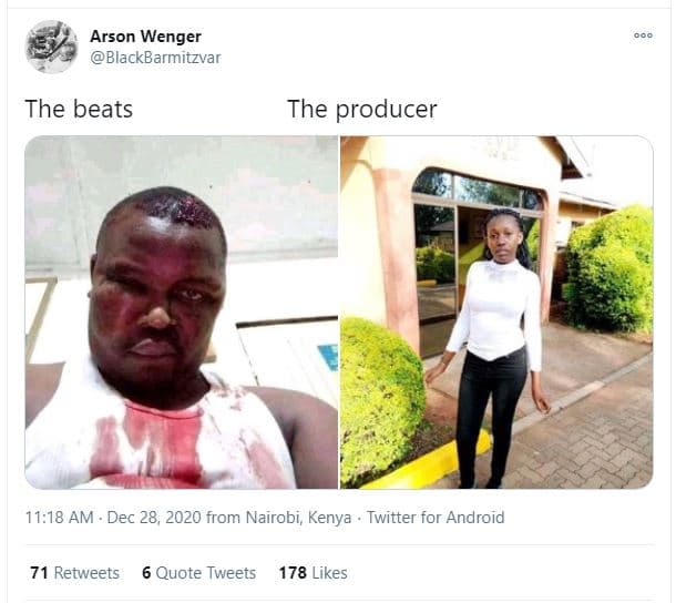 Arson wenger blackbarmitzvar the beats the producer 1118 am dec 28, from nairobi