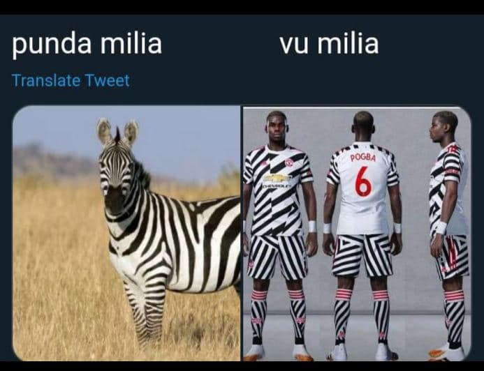 Punda milia translate tweet vu milia pogba