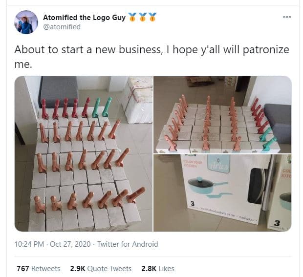 Atomified the logo guy atomified about to start a new business, hope y'all will