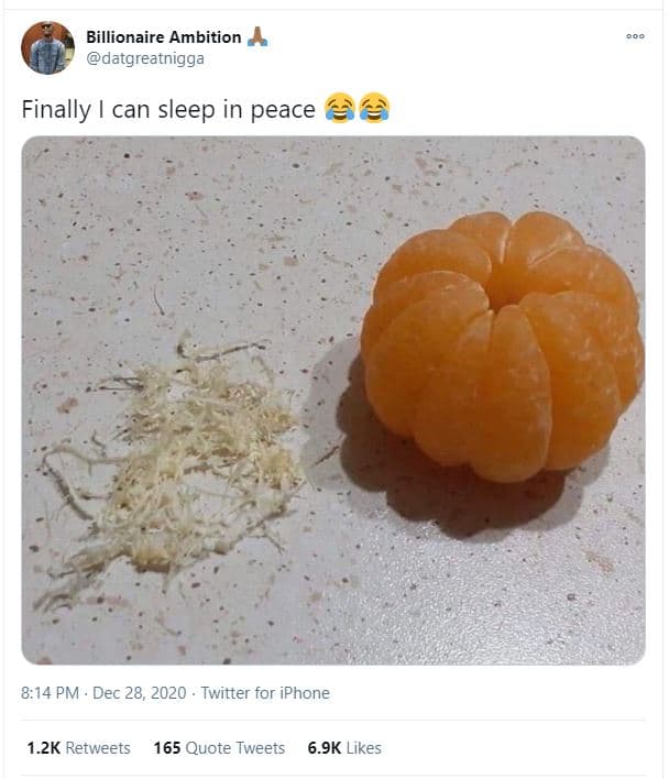 Billionaire ambition datgreatnigga finally can sleep in peace 8,14 pm dec 28, tw