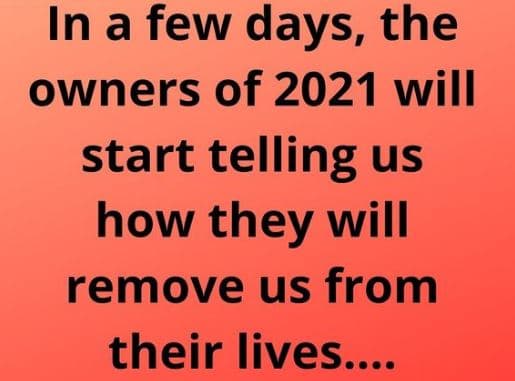 In a few days, the owners of will start telling us how they will remove us from