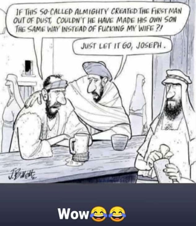 If tmis so alled almighty ckeaicd thc fikst man out of dust ouldn t hc havc made