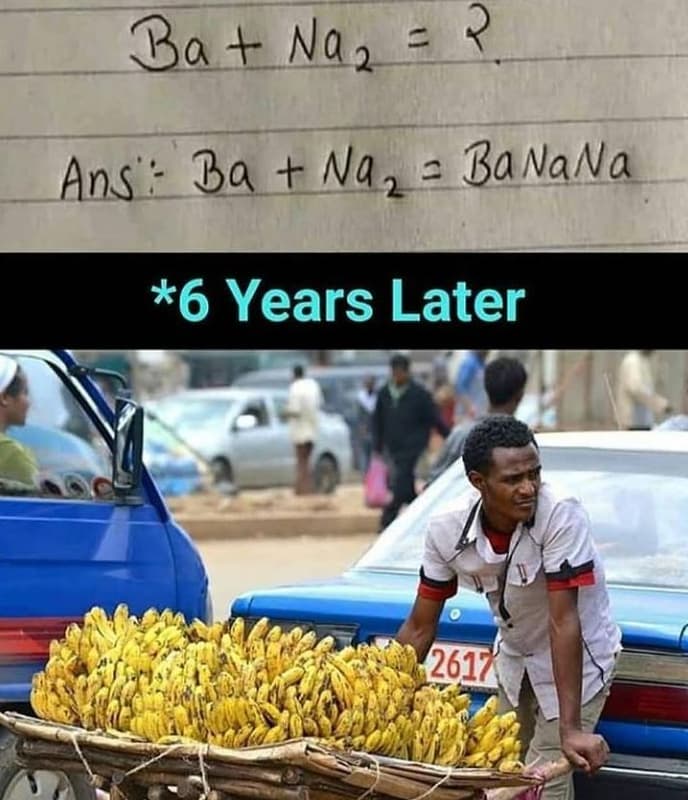 Ba na 2 ans ' ba na 2 2 ba nana 6 years later