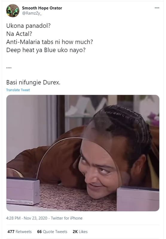Smooth hope orator ramzzy _ ukona panadol? na actal? antimalaria tabs ni how muc