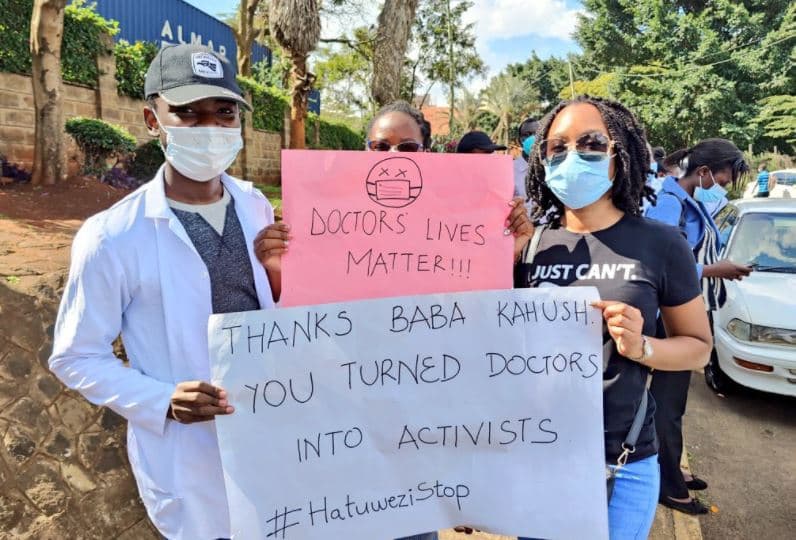 Doctors lives matter!i! justcant thanks baba kahush turned doctors 7ou into acti