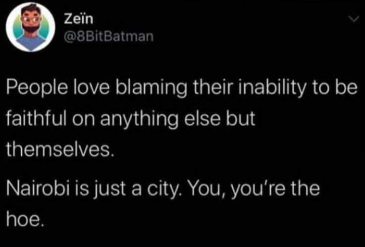Zein 8bitbatman people love blaming their inability to be faithful on anything e