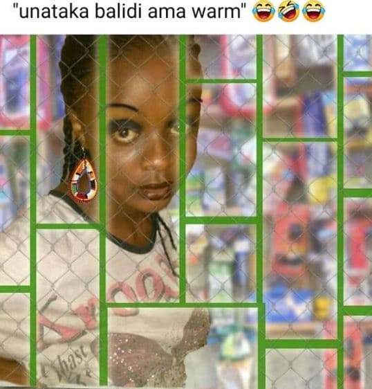 'unataka balidi ama warm mhast