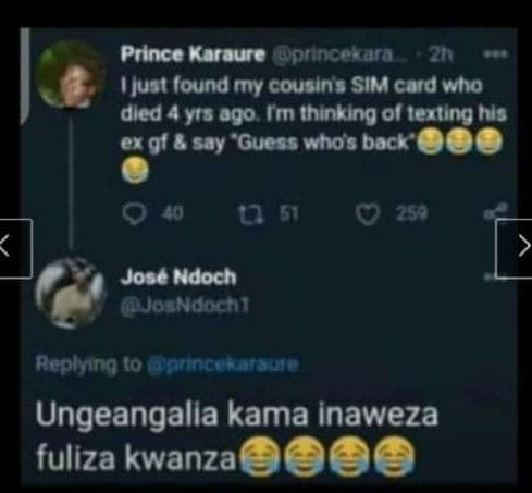 Prince keraure wonncehara 2n ijusi loundmy cousin s sim cardwho dlca yrs 0go im