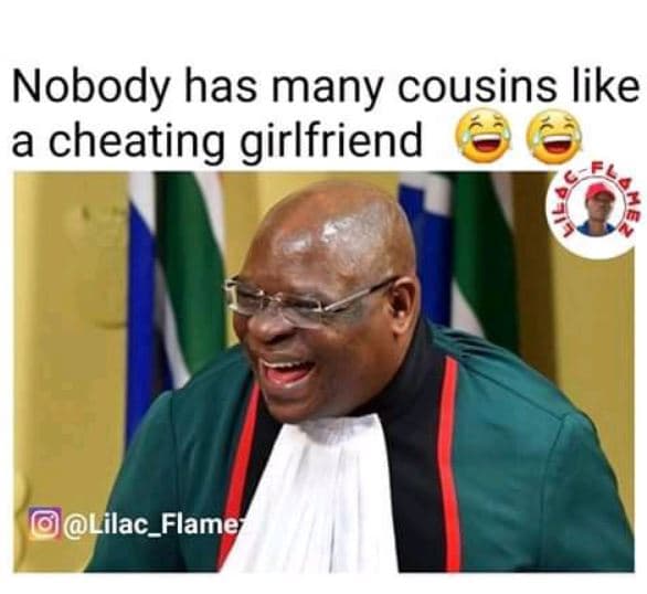 Nobody has many cousins like a cheating girlfriend lilac_flame