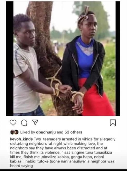 Liked by obuchunju and 53 others kevoh_kinds two teenagers arrested in vihiga to