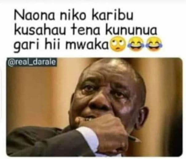 Naona niko karibu kusahau tena kununua gari hii mwaka 96 real_darale