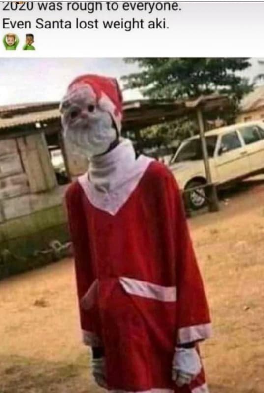 Zuzo was rougn 1 everyone even santa lost weight aki.