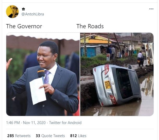 Antohlibra the governor the roads 1,46 pm nov 11, twitter for android 285 retwee