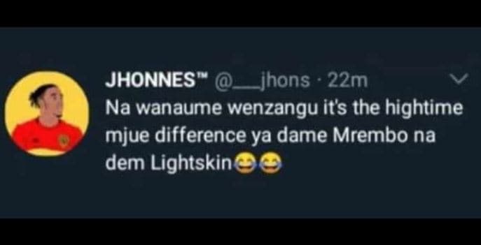 Jhonnes jhons 22m na wanaume wenzangu its the hightime mjue difference ya dame m