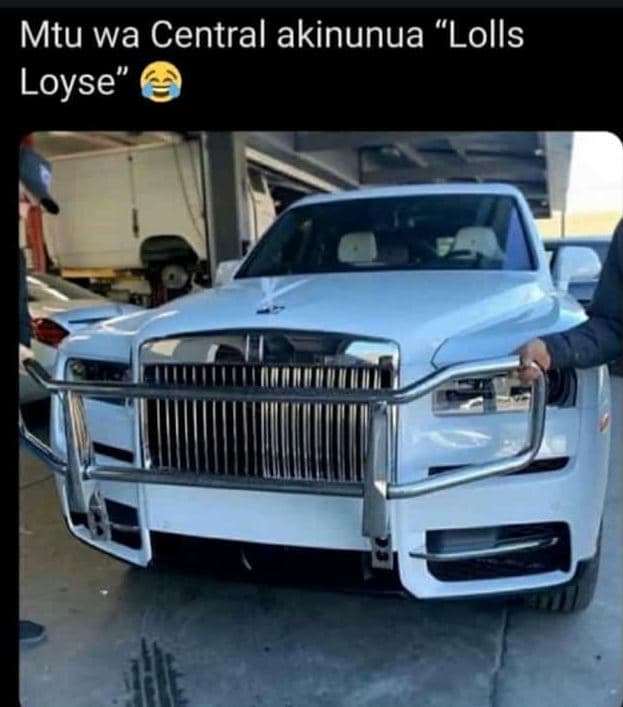 Mtu wa central akinunua 'lolls loyse'