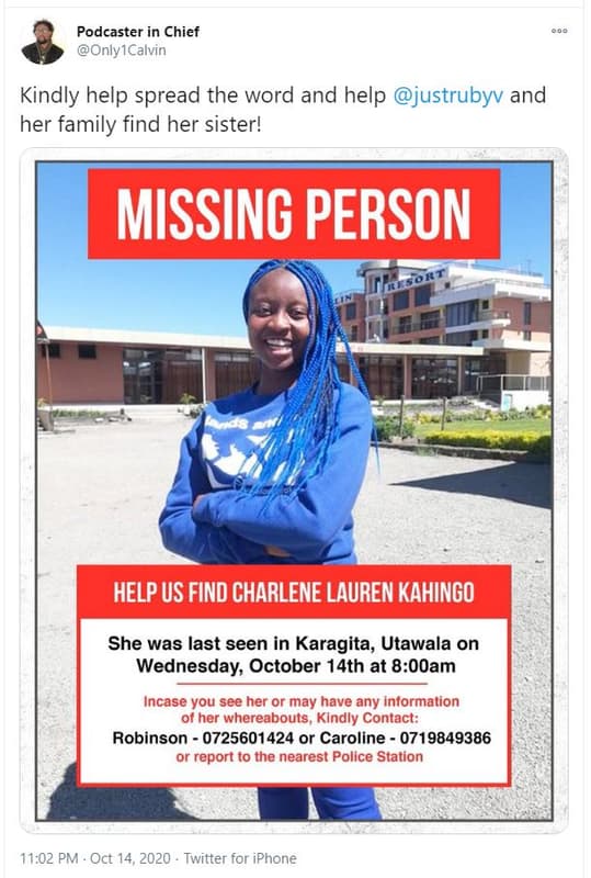 Podcaster in chief only1calvin kindly help spread the word and help justrubyv an