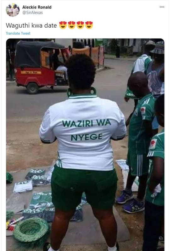 Aleckie ronald siralexas waguthi kwa date translate tweet waziri wa nyege