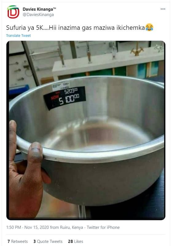 Davies kinanga davieskinanga sufuria ya skhii inazima gas maziwa ikichemka trans