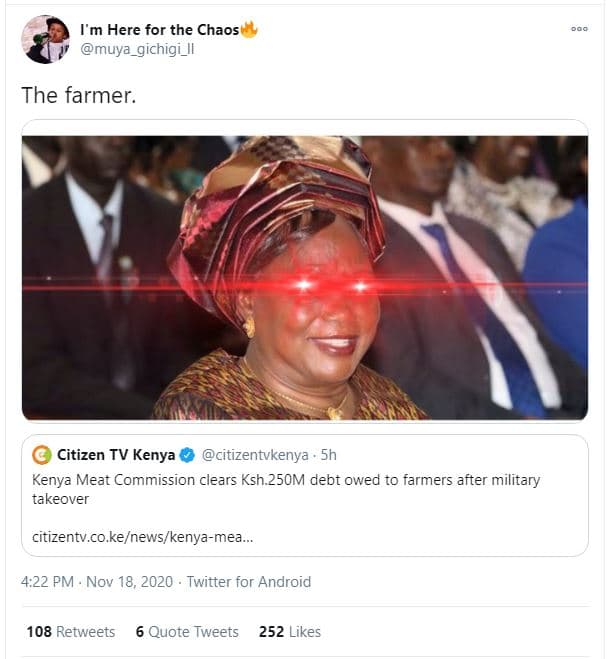 Fm here for the chaos muya_gichigi_ii the farmer . citizen tv kenya citizentvken