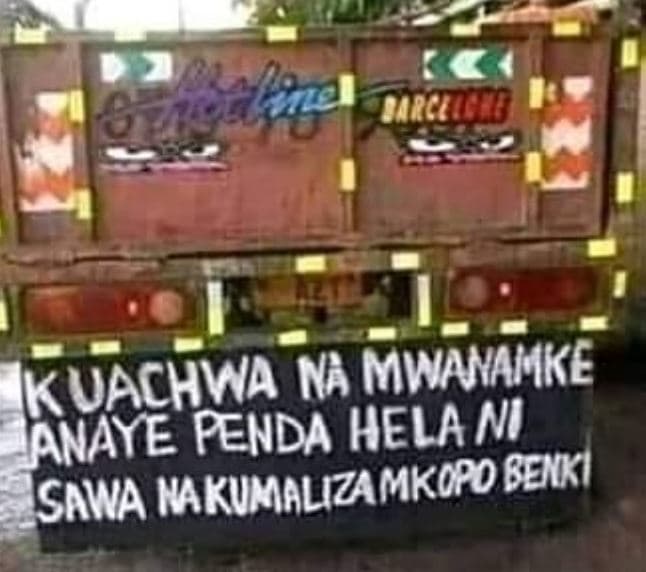 72 tiaiio kuachwa ta wwamatke anayv fenda hela n! sawa nakumalizamkopo benki