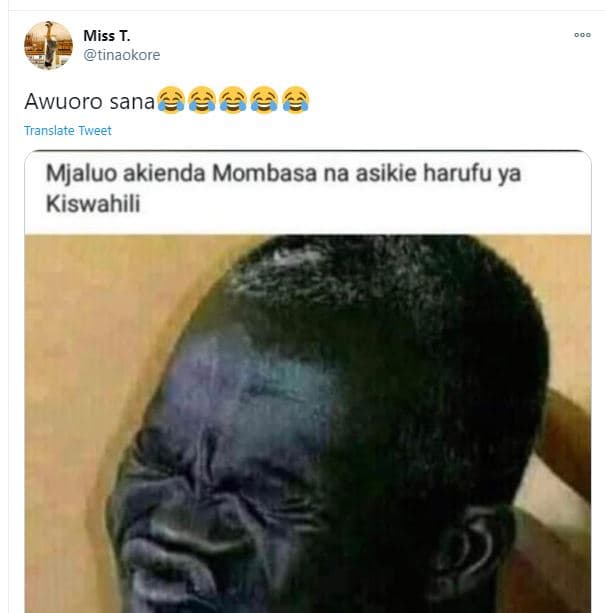 Miss t. tinaokore awuoro sanasa66 translate tweet mjaluo akienda mombasa na asik