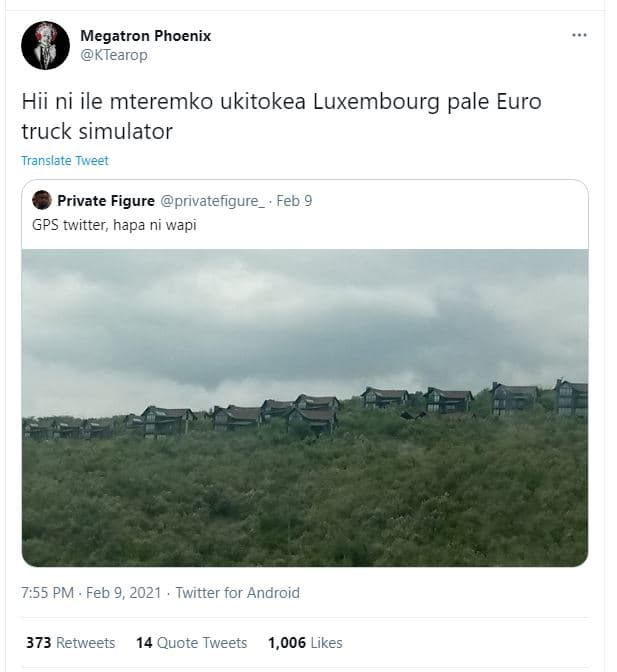 Megatron phoenix ktearop hii ni ile mteremko ukitokea luxembourg pale euro truck