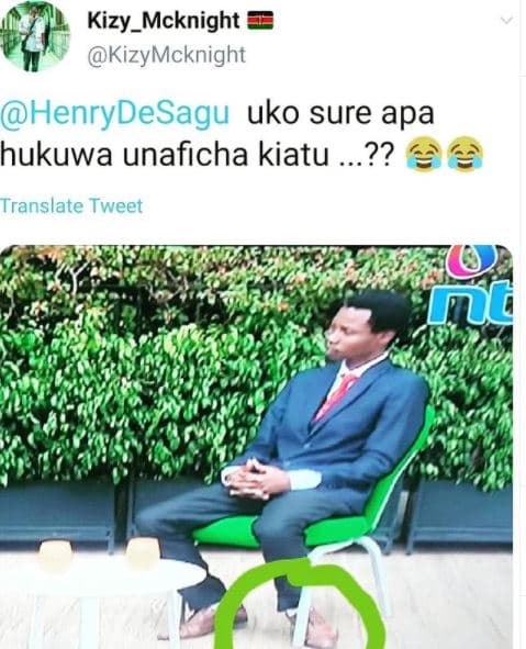 Kizy_ mcknight kizymcknight henrydesagu uko sure apa hukuwa unaficha kiatu 2? tr