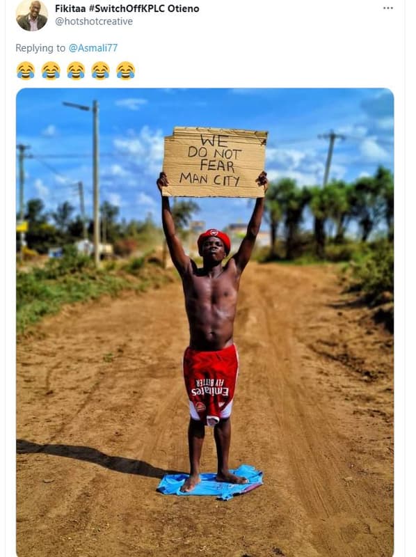 Fikitaa switchoffkplc otieno hotshotcreative replying to asmali77 we dq not fear