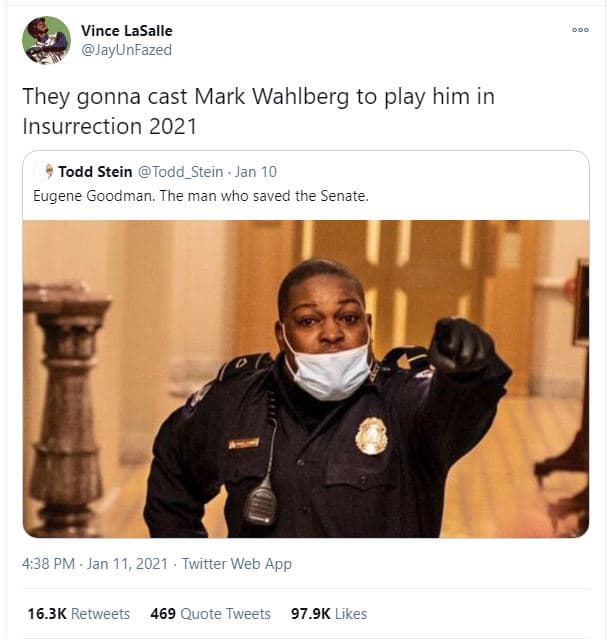 Vince lasalle jayunfazed they gonna cast mark wahlberg to play him in insurrecti