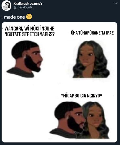 Khaligraph joannes sheilakiguta imade one wangari, w1 mácin njuke ngutate stretc