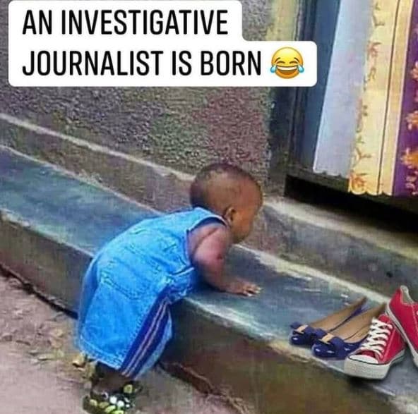 An investigative journalist is born