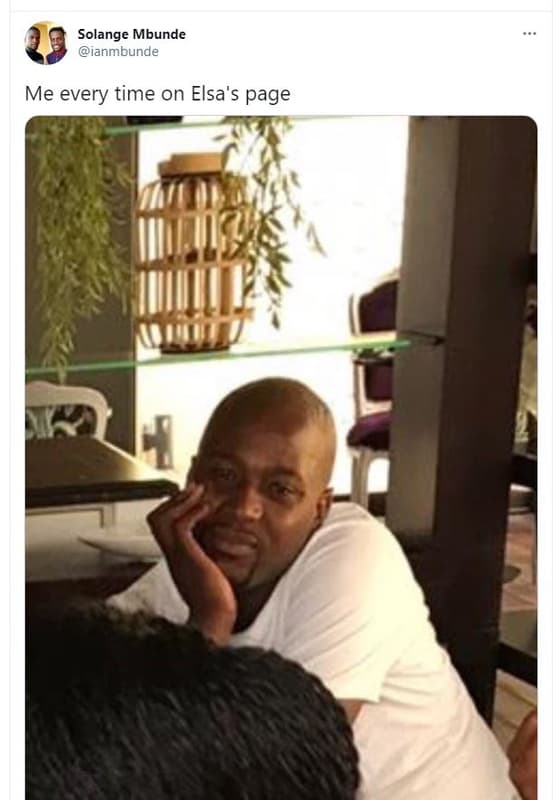 Solange mbunde ianmbunde me every time on elsa's page
