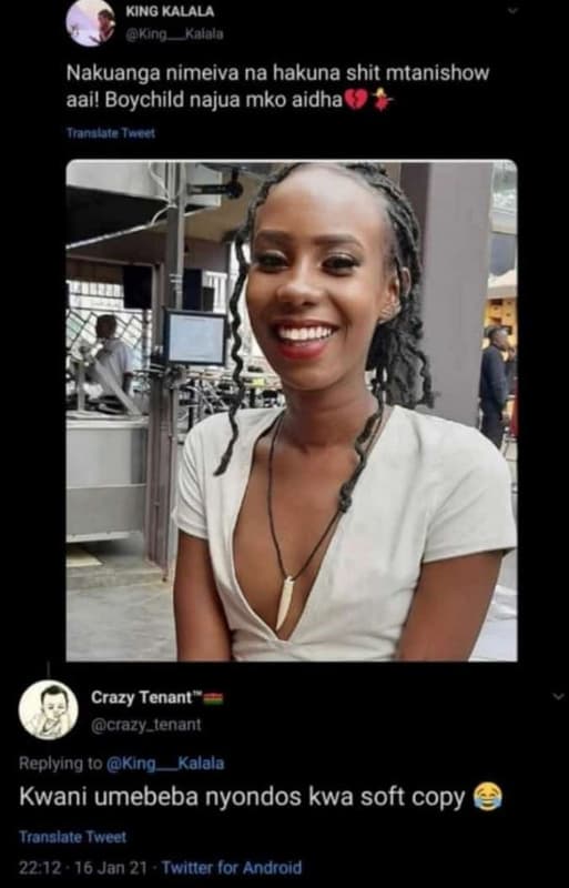 King kalala akina alalan nakuanga nimeiva na hakuna shit mtanishow aail boychild