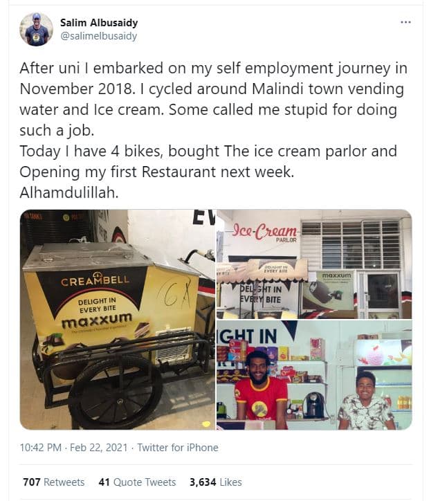 Salim albusaidy salimelbusaidy after uni embarked on my self employment journey