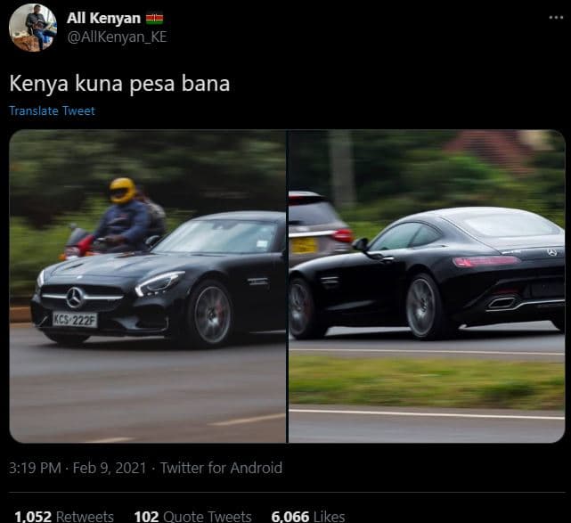 All kenyan allkenyan_ke kenya kuna pesa bana translate tweet s222 319 pm feb 9,
