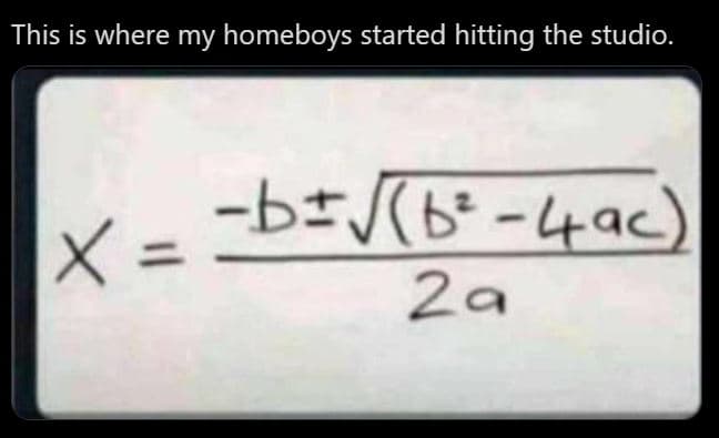 This is where my homeboys started hitting the studio. bb 3 ltac x 2a