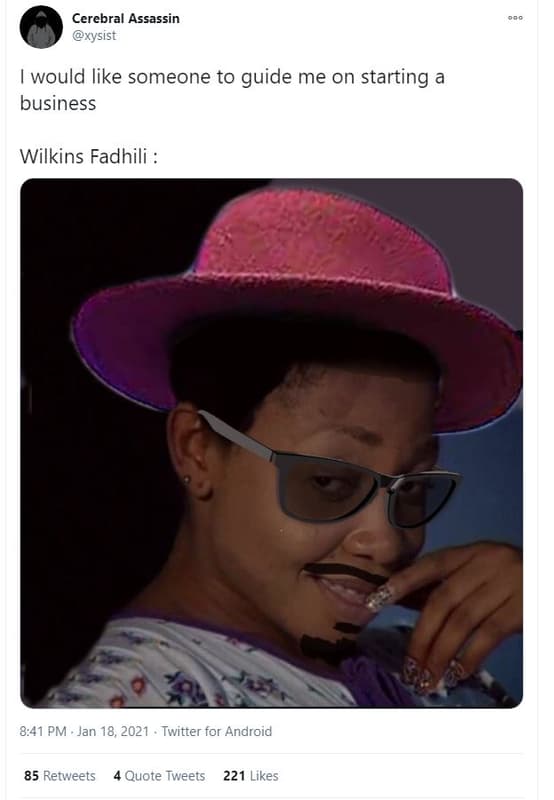 Cerebral assassin xysist would like someone to guide me on starting a business w