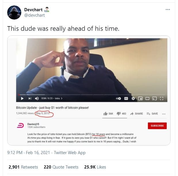 Devchart devchart this dude was really ahead of his time. 004873 irlro 02o bitco