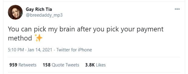 Gay rich tia breedaddy_mp3 you can pick my brain after you pick your payment met