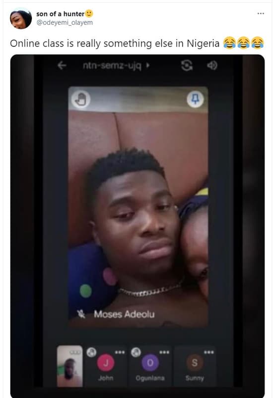 Son of hunter odeyemi_olayem online class is really something else in nigeria nt