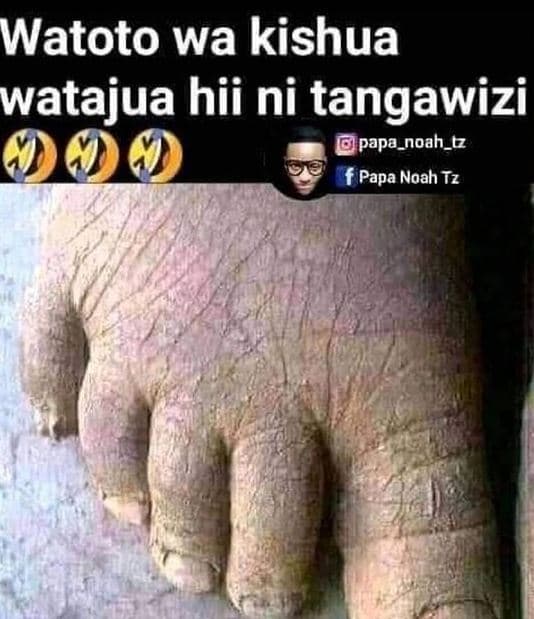 Watoto wa kishua watajua hii ni tangawizi papa_noah_t papa noah tz