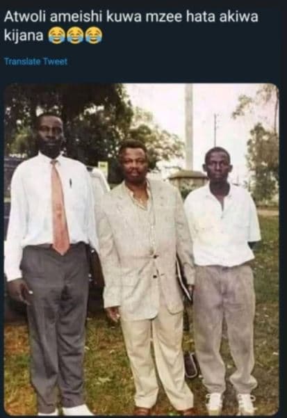 Atwoli ameishi kuwa mzee hata akiwa kijana translate twcei