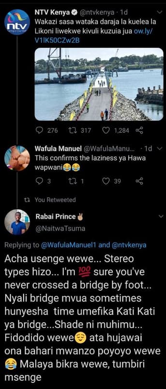 Ntv kenya 0 ntvkenya id wakazi sasa wataka daraja la kuelea la ntv likoni liwekw