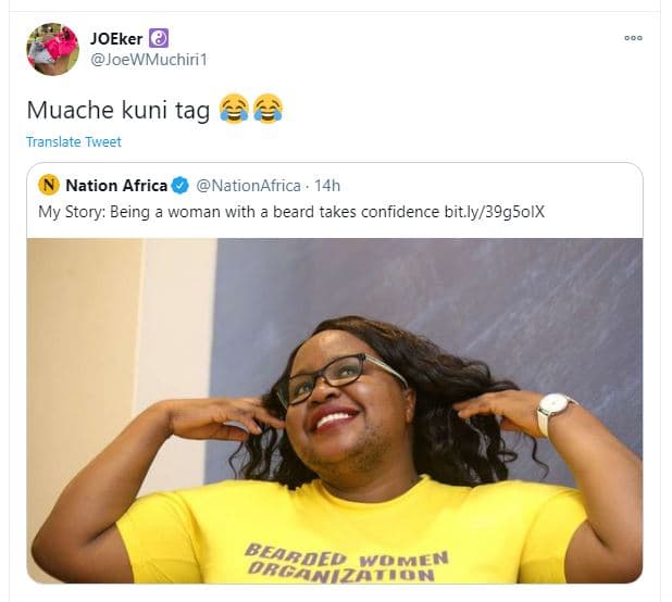 Joeker joewmuchiri 1 muache kuni tag translate tweet nation africa nationafrica