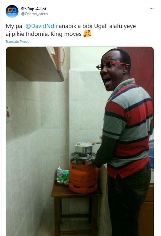 Sirrapalot osama otero my pal davidndii anapikia bibi ugali alafu yeye ajipikie