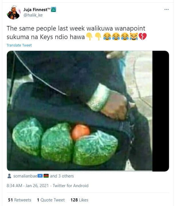 Juja finnest halik_ke the same people last week walikuwa wanapoint sukuma na key