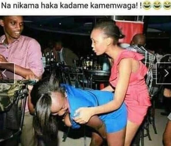 Na nikama haka kadame kamemwaga! !