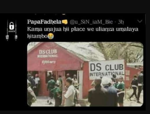 Papafadhelas u_sin_am_bie 3h kama unajua hll place we ullanza umalaya hitambo ds