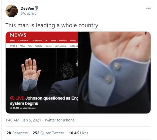 Deevee dvprivv this man is leading a whole country news consnea us aadion per po